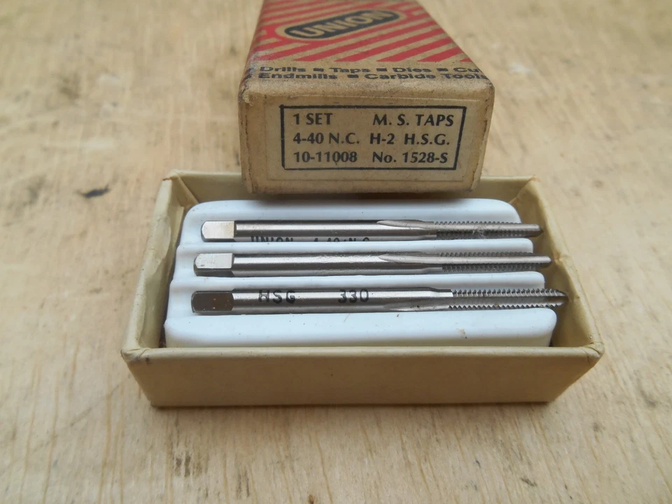 UNION 4-40 H2 3FL HSG TAP SET , USA - Image 1 of 1