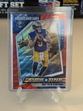 Matt Stafford 2021 Rookies And Stars Airborne Red Wave #AB-11 Rams