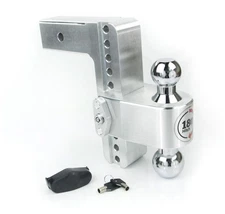 Weigh Safe Trailer Hitches CTB8-2.5 180 TURNOVER BALL 8" DROP HITCH