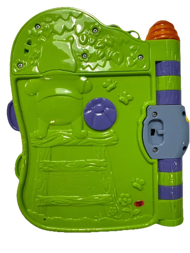 Vtech Disney Winnie Pooh Slide N Learn Storybook Electronic Talking Book 2004 - Image 4 of 4