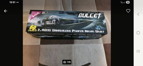 Joysway Bullet V4 Rennboot ARTR 2,4 GHz Brushless Krick 8301V4 - Bild 6 von 6