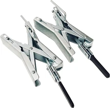 Maxxhaul 70074 Tandem Wheel Chock Lock – Universal Fit, Scissor-Action Design, E