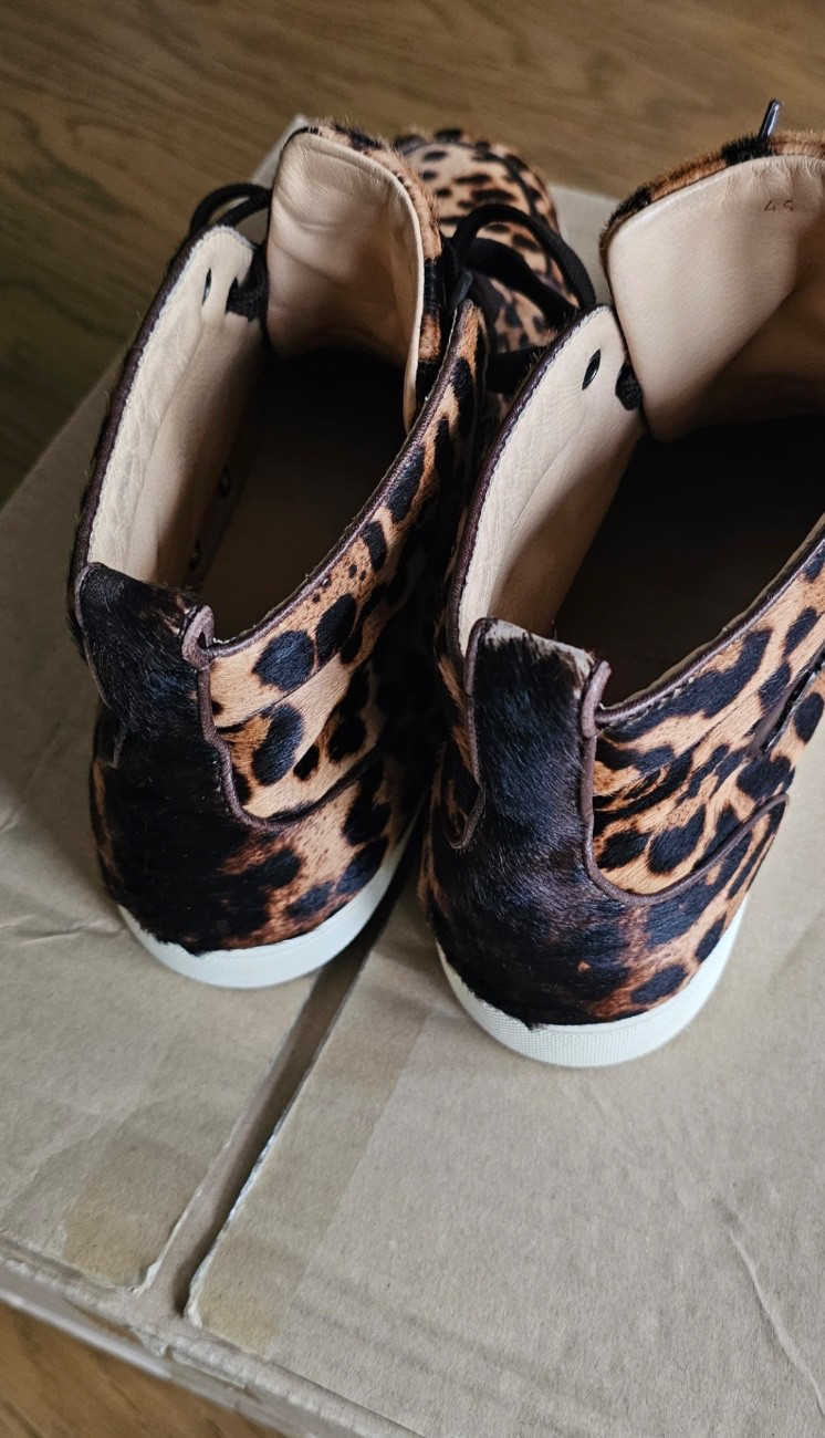 Christian Louboutin Leopard Print  Boots/Trainers Size EU 45 - 10.5UK image 8