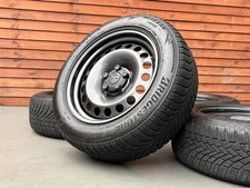 Vw Transporter banded steel wheels, T4 17inch  5x112 staggered with tyres