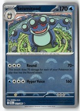 Seismitoad [Poke Ball] #21 Prices | Pokemon Black Bolt | Pokemon Cards
