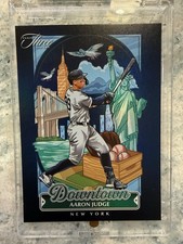 2025 Panini Three & Two Aaron Judge Downtown Case Hit SSP Yankees
