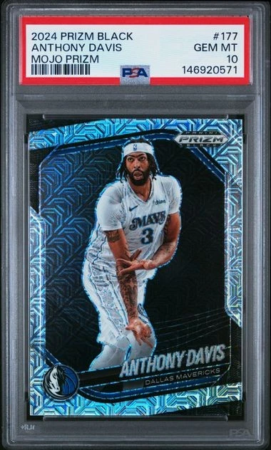 Anthony Davis Professional Sports Authenticator (PSA) Basketball