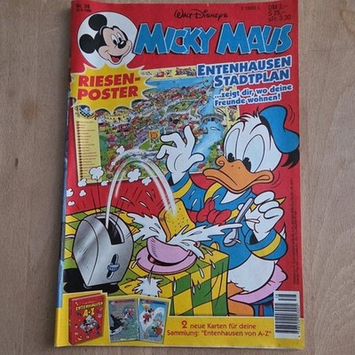 Micky Maus Heft Nr. 38 1996 ohne Beilage 
