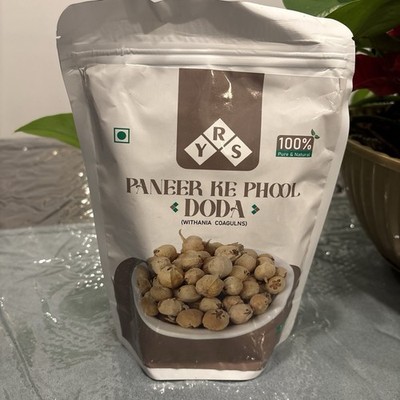 Ayurveda Paneer Doda/Dodi Whole Withania Coagulans Paneer Phool 200g - Fast Ship