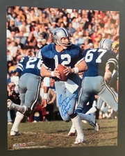 ROGER STAUBACH signed 16x20 photo (COWBOYS - Autograph) HOF - TriStar certified