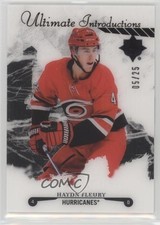 2017-18 Ultimate Collection Introductions Onyx Black 5/25 Haydn Fleury #UI-3 a2i