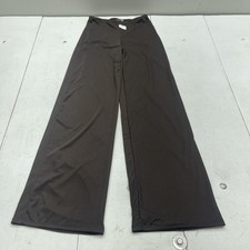 Fashion Nova Pants Womens Small Brown Wide Leg Stretch Pull On Casual Lounge