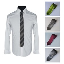 Cravatta Cravattino Uomo "A.Marinelli" Vari Modelli Microfibra Assortitimento 02