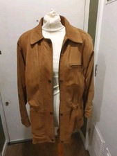 Vintage Timberland Classic Lafies Suede Jacket Size Small Vgc