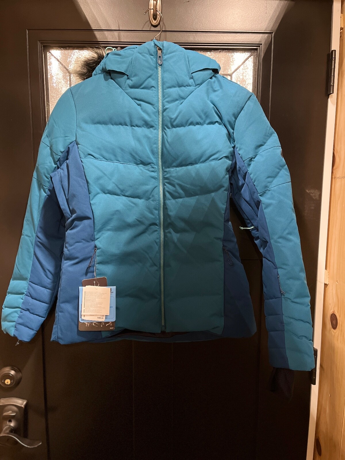 Salomon Icetown donna JKT W blu Lyons piccolo