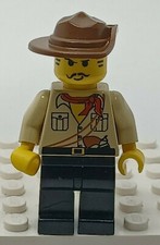 LEGO Minifigure Johnny Thunder Desert Adventurers 5986 5987 5958 minifig JT58