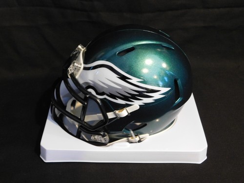 Quinyon Mitchell Signed Autograph Philadelphia Eagles Speed Mini Helmet JSA COA - Picture 3 of 3