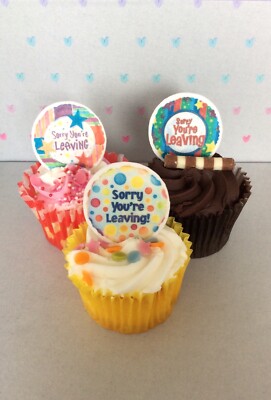 24 Personalized 2nd Birthday Edible Rice Paper Cupcake Toppers – Customizable For Girls