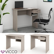 Bureau VICCO COLIN Bureau de travail Table de bureau Table PC à étagère Tiroir