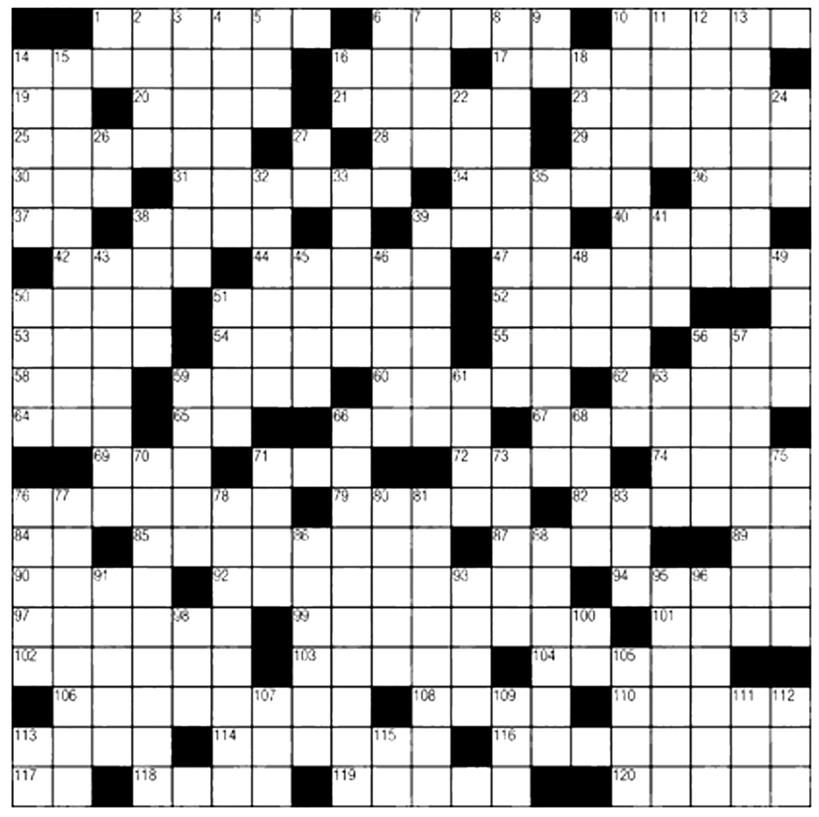 Crossword Cover A Card Background Unmounted Rubber Stamp Impression