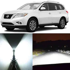 Alla Lighting Headlight H13 White LED Conversion Kits for 2004~12 Nissan Sentra