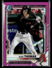 Alek Thomas 2021 Bowman Chrome - Prospects Pink Refractor #BCP-159  #’d /199