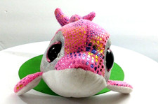 TY Beanie Boos SPARKLES Dolphin 8  Pink Plush Stuffed Animal 2014