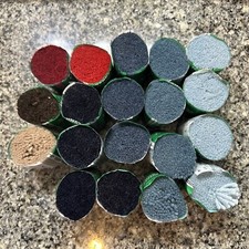 Bernat Latch Hook Rug Yarn Pre-Cut. 100 Acrylic Lot Of 19
