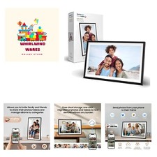 Digital Picture Frame Powered by Nixplay, 15.6" Large WiFi Digital Photo Fram...
