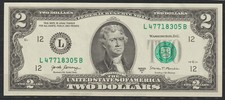 États-Unis 2017 USA - Billet de 2 Dollars Neuf UNC - JEFFERSON - L San Francisco