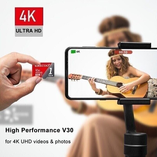 UHS-I Micro TF Karta SD 1 TB 256GB A2 U3 Karta pamięci High Speed SD Laptop - Zdjęcie 8 z 17