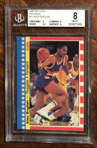1987 Alex English #11