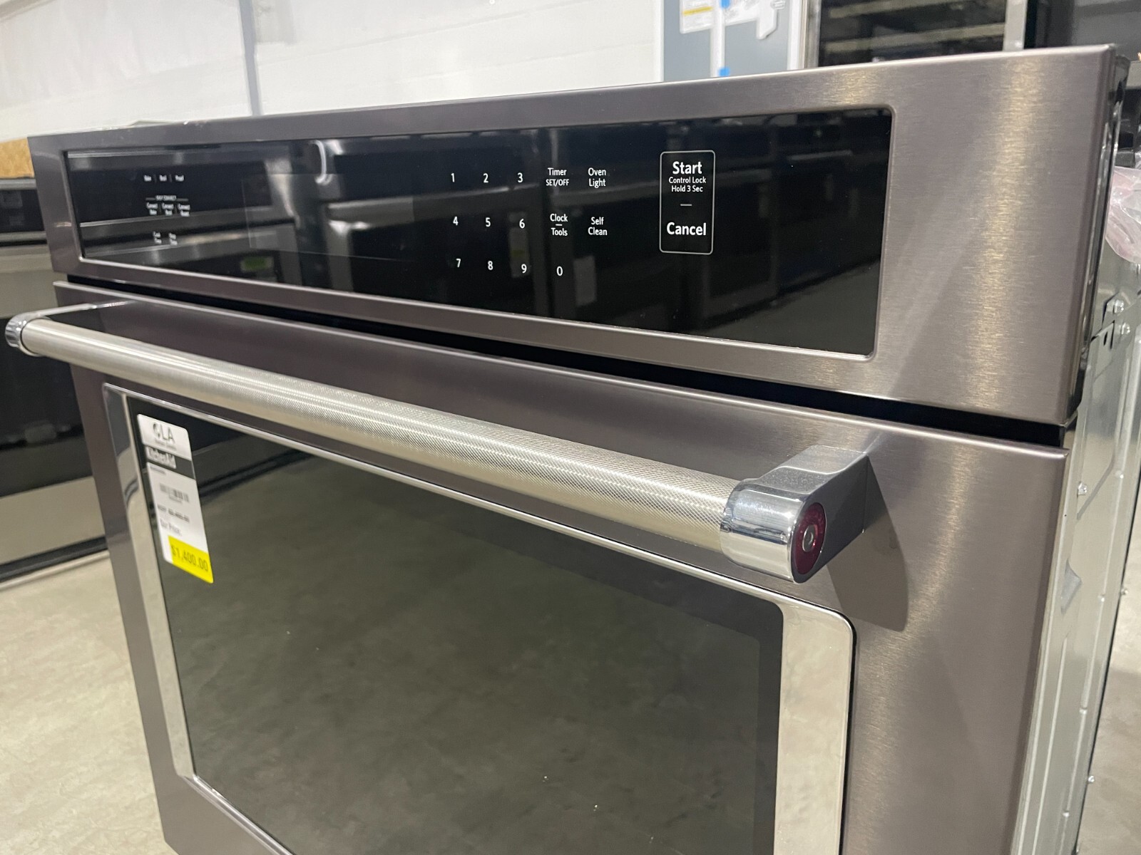 KitchenAid KOSE500EBS 30 Inch Single Convection Electric Wall Oven eBay