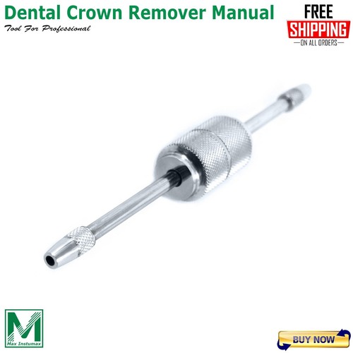 Removedor de corona dental manual 3 puntas eliminación de puentes instrumentos de restauración - Imagen 6 de 7