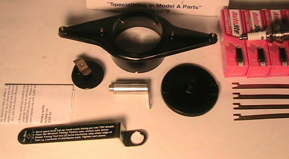 19281931 Model A Ford Super Distributor Tuneup Set with NuRex Timing