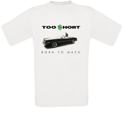 Too Short Too $hort Born to mack Rap Hip Hop T-Shirt alle Größen