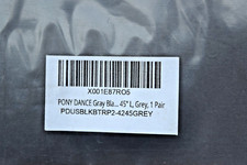 Pair Set Pony Dance Curtains Grey Blackout 45" X 42"