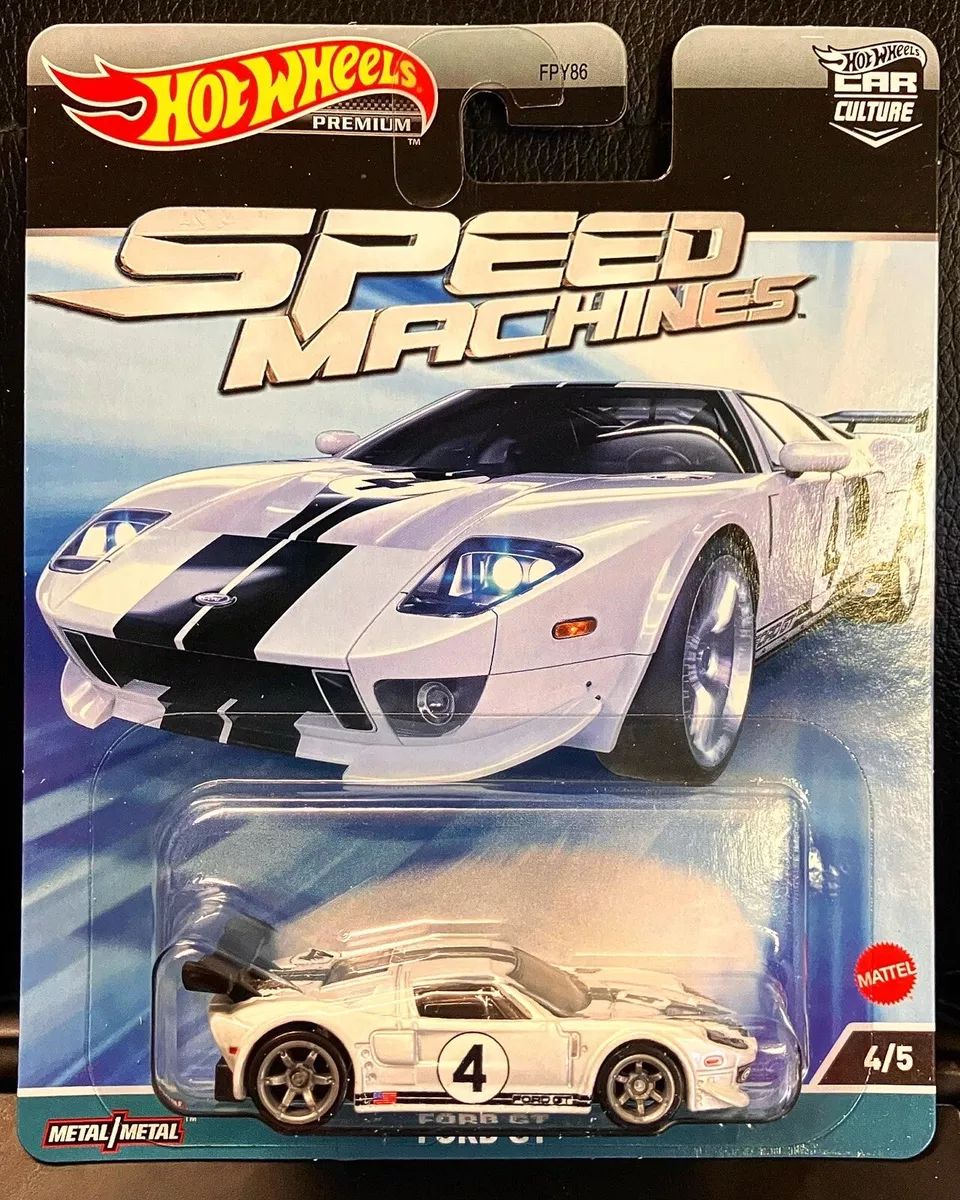 Hot Wheels Speed Machines Ford GT White 1:64 – DIECAST ENTHUSIAST