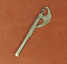 Medieval Badge Ax, Headdress Pilgrim Badge, 14th century Axe Replica Knight Pin
