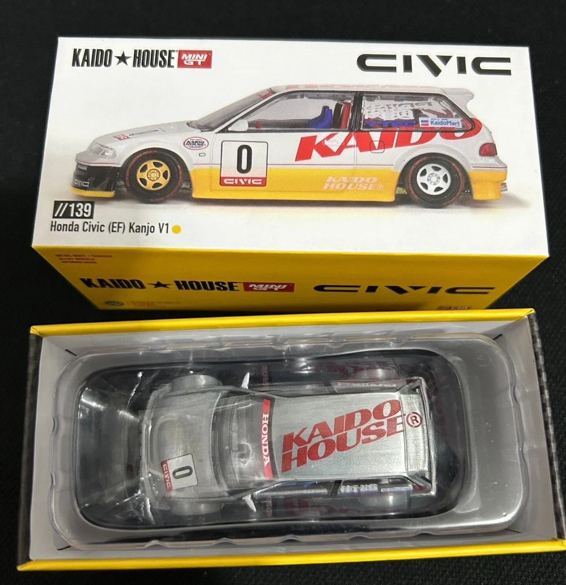 MINIGT x Kaido House 139 chase Honda Civic (EF) Kanjo V1 | eBay MINIGT x Kaido House 139 chase Honda Civic (EF) Kanjo V1 | eBay