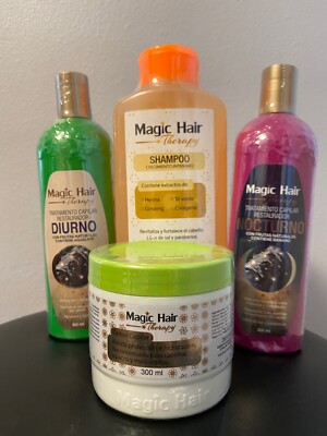  Magic Hair Therapy Day & Night Treatment, Shampoo for Growth with Detox Capilar