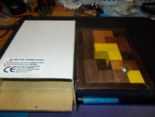 Bits and Pieces 5 PC Sliding Puzzle   New