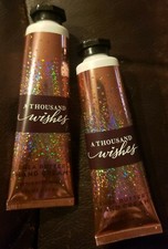 Bath Body Works A THOUSAND WISHES Shea Butter Hand Cream 1 oz x 2 Tubes