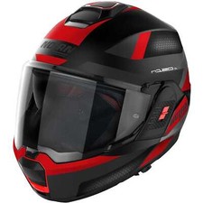 CASCO MODULARE CONVERTIBILE NOLAN N120-1 SUBWAY N-COM 022 Nero Opaco Rosso
