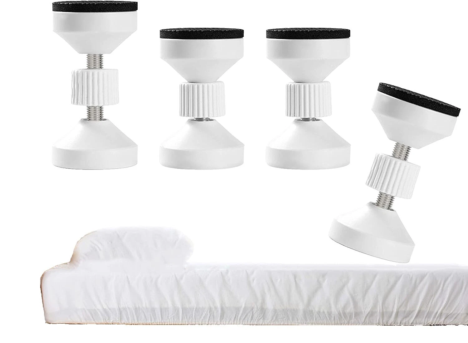 Camas moderna de acero y cabeceras