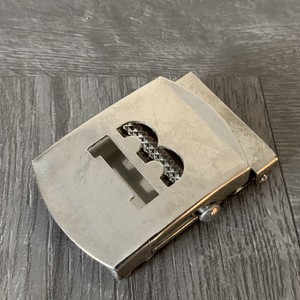 letter b belt buckle