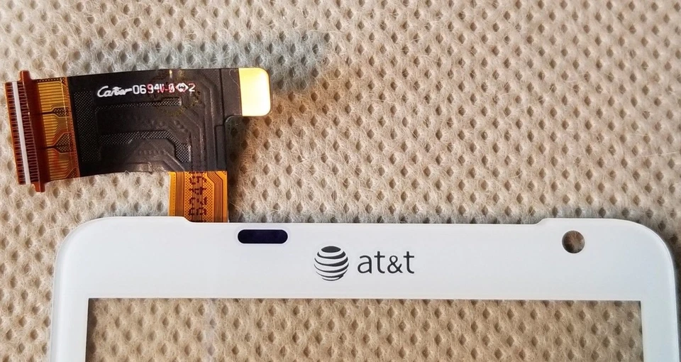 HTC Touch Screen Digitizer Lens VIVID HOLIDAY RAIDER 4G X710e (AT&T Logo) WHITE - Image 2 of 3