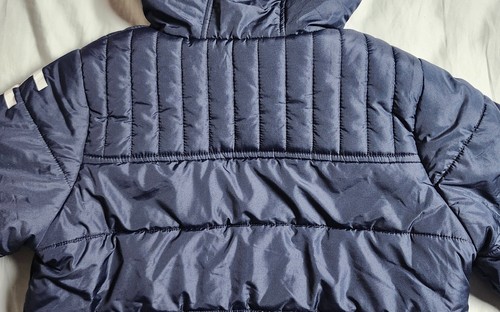 Tommy Hilfiger Blue Puffer Winter Jacket Size Medium Boys 10/12 Pockets - Picture 6 of 24