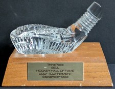 1993 Hockey Hall Of Fame Golf Tournament Third Place Trophy Henri Richard NHL