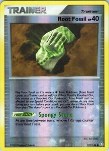 Root Fossil 139/146 Common - Pokemon TCG Legends Awakened - Reverse Holo (NM)